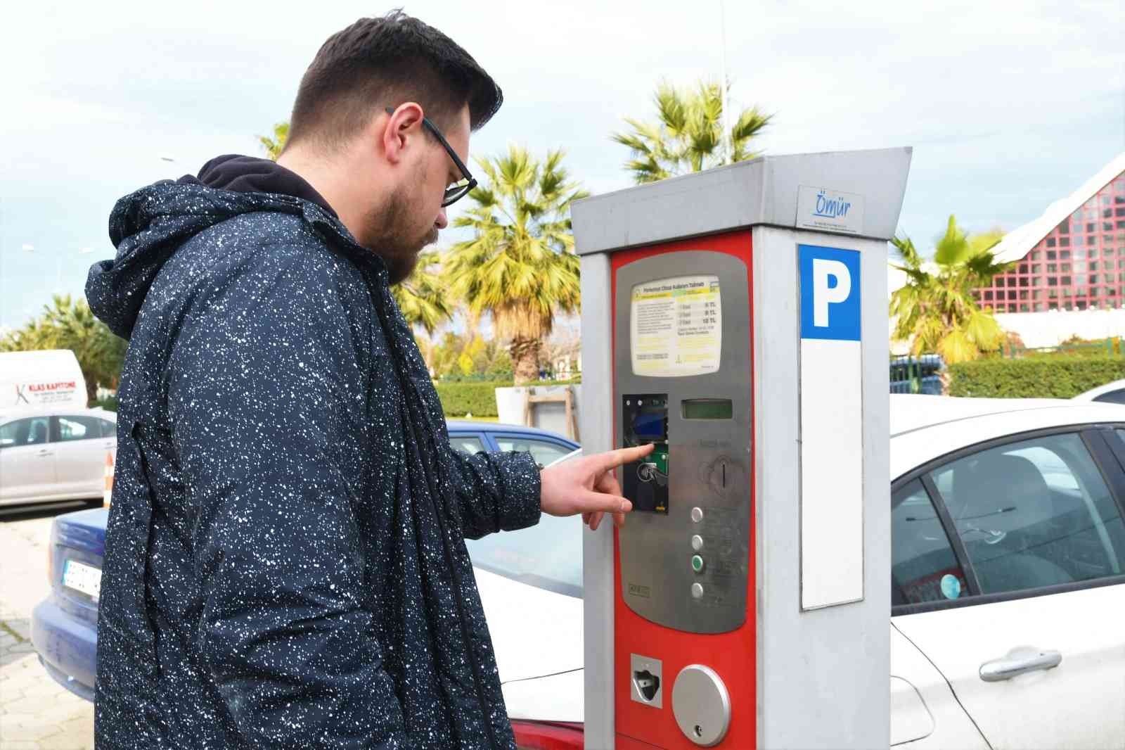 Samsun’da ’parkomat’ uygulaması kaldırıldı