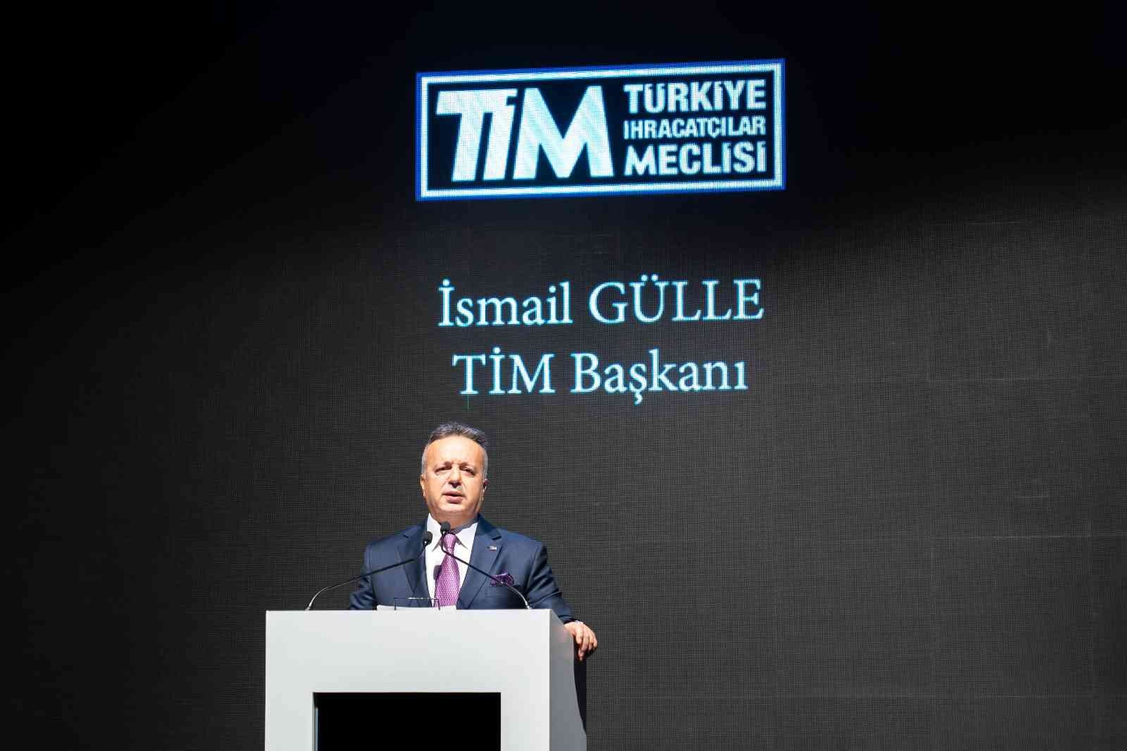 TİM Başkanı Gülle: "250 milyar dolarlık hedefin 25 milyar dolarını hazır giyim sektörü yapabilir"