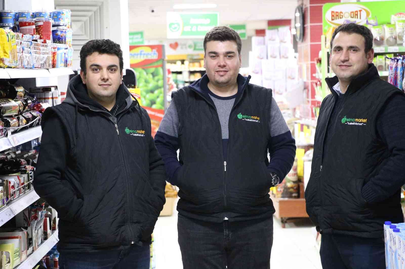 Finans şirketinden ayrılıp market açtılar