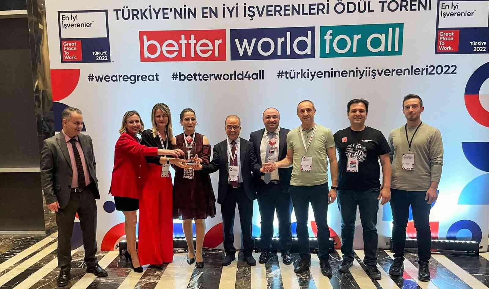 ’En iyi işveren’ ödülü Küçükoğlu Holding’in